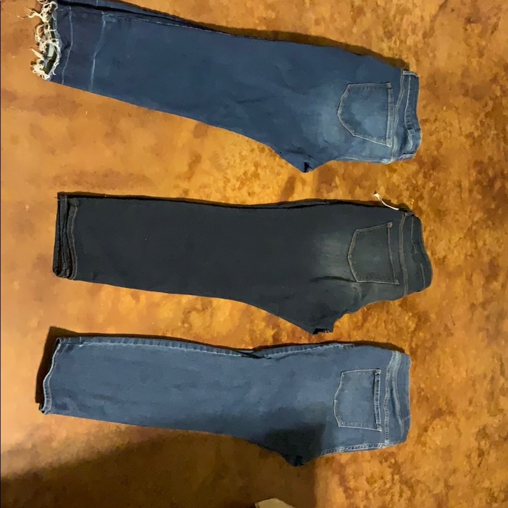 Old navy jeans size 16 bundle of 3